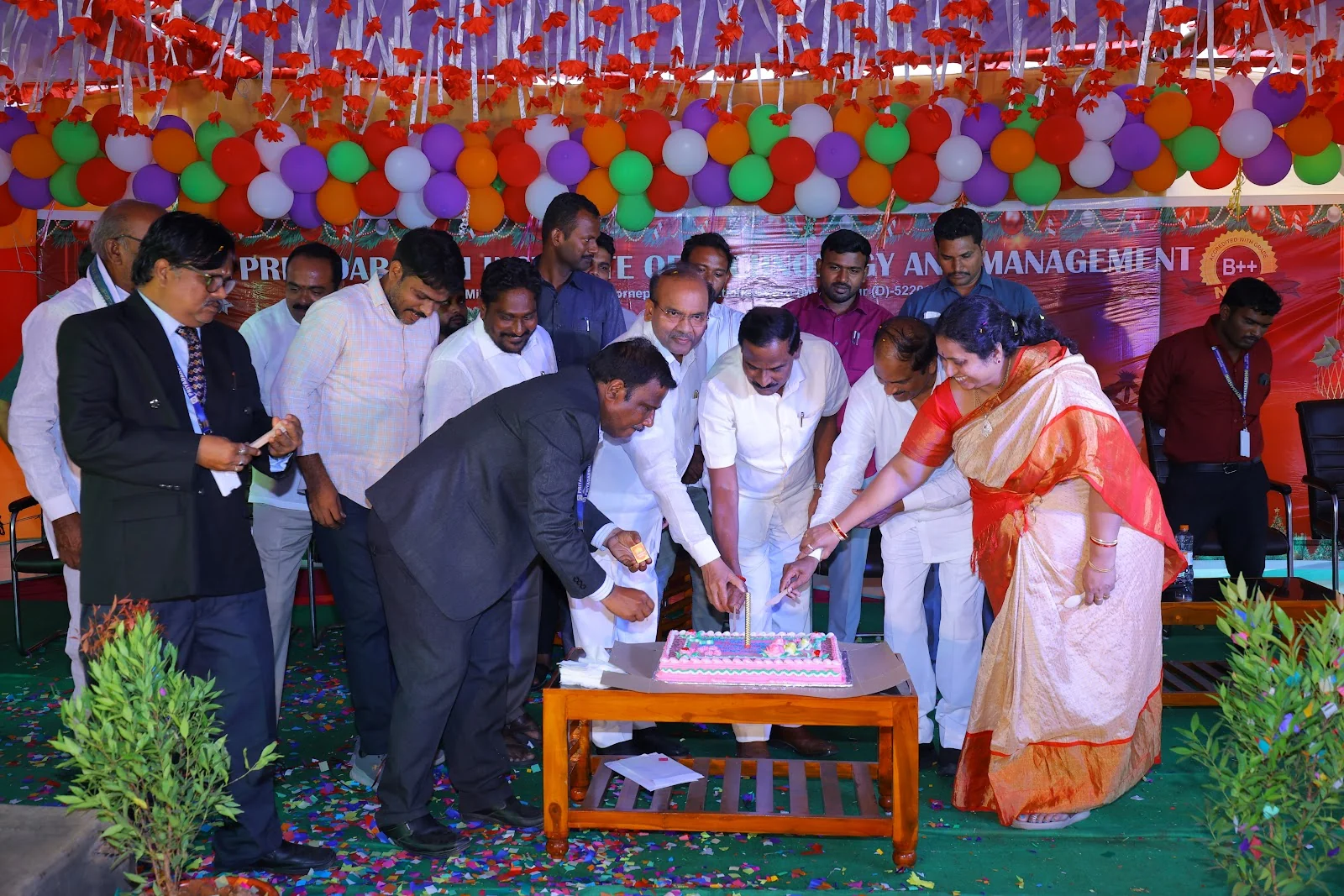 Semi Christmas at Priyadarshini Institute of Technology and Management