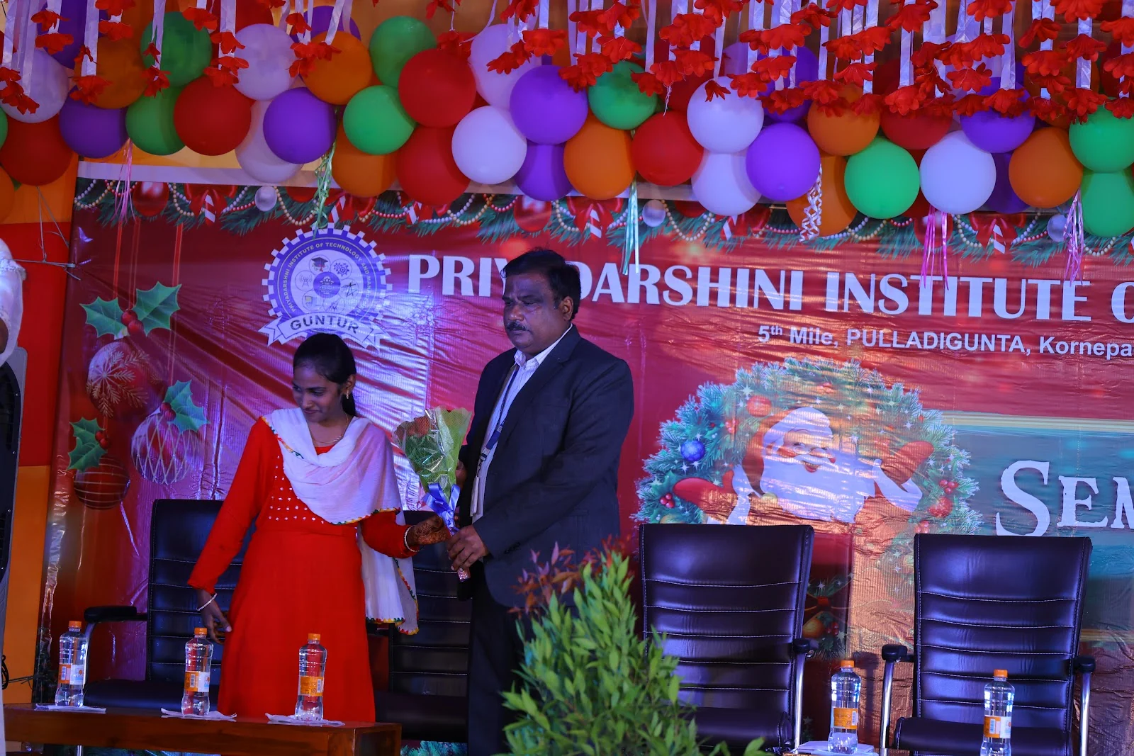 Semi Christmas at Priyadarshini Institute of Technology and Management
