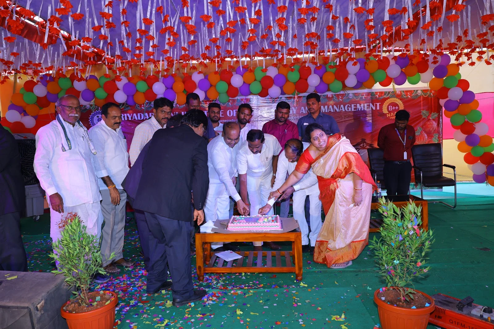 Semi Christmas at Priyadarshini Institute of Technology and Management