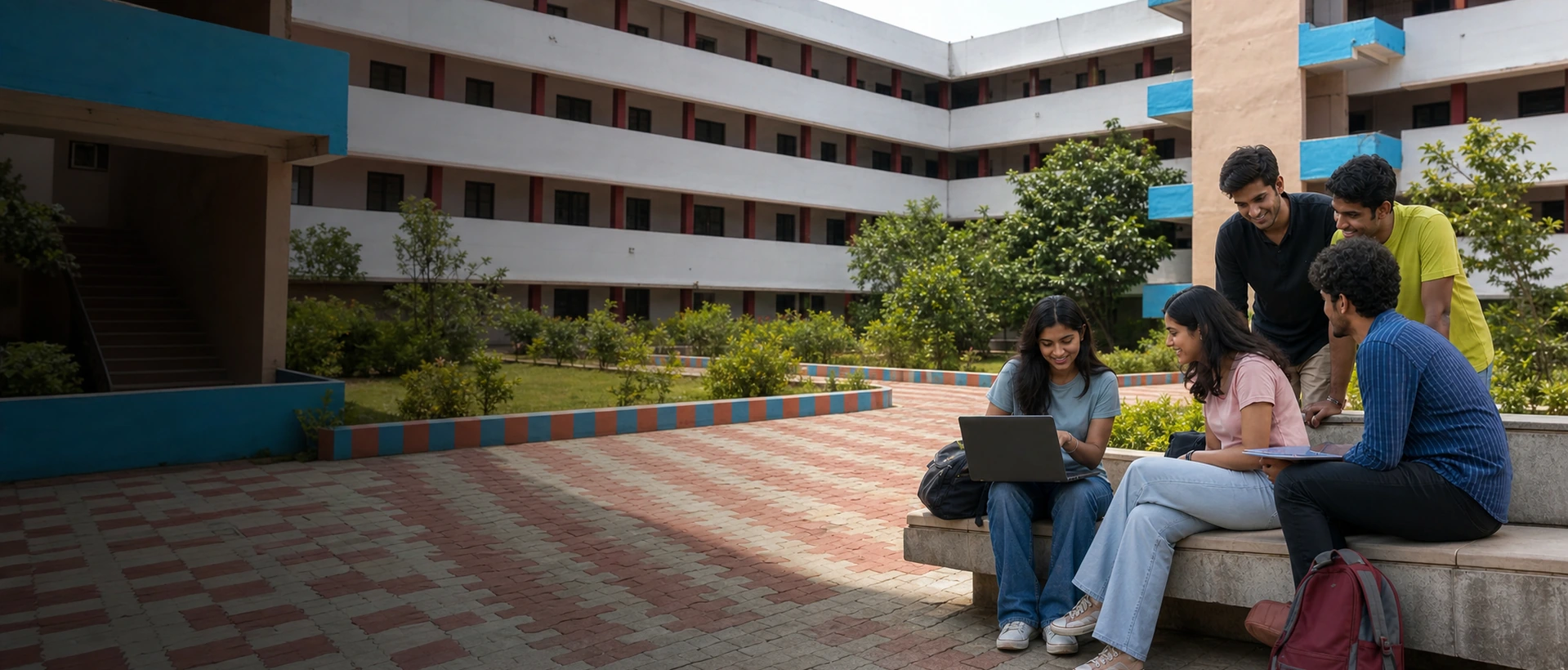Priyadarshini Institute Guntur library and student learning space